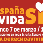 Este domingo, no te quedes en casa di ¡Sí a la vida!