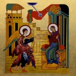 Icono: La Anunciación a María